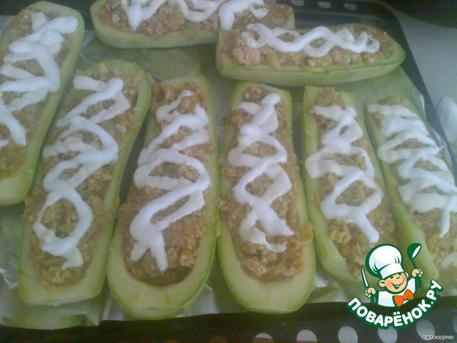 Gondolas in the oven