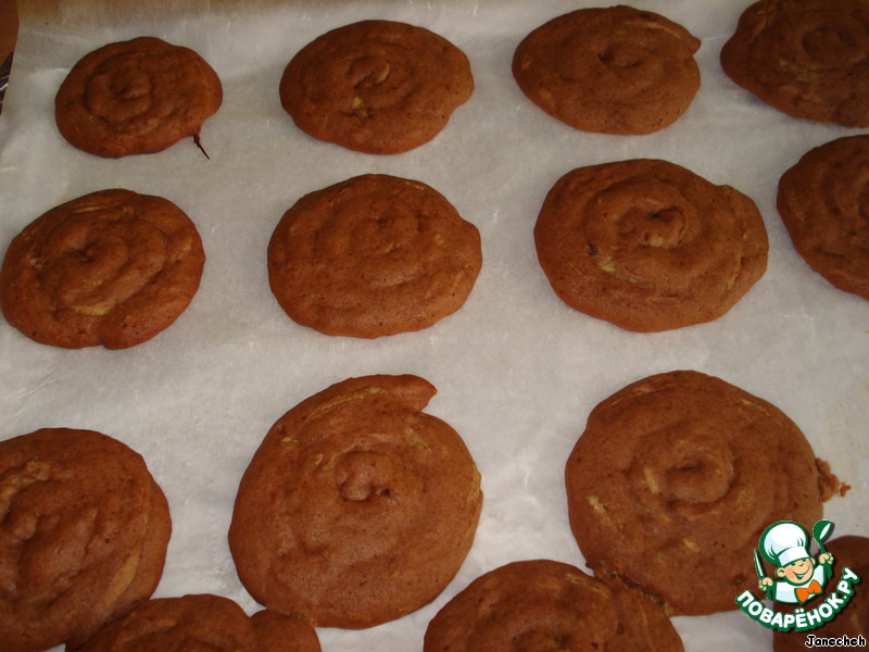 Cookies chocolate zucchini