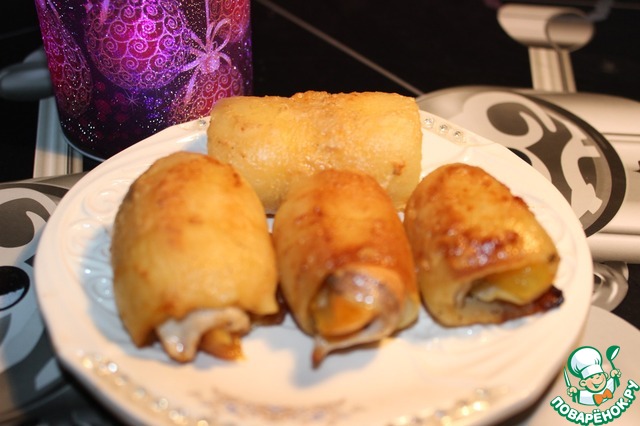 Кабачковые рулеты 