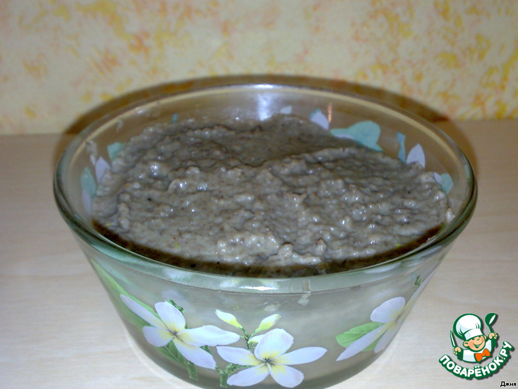 Pate of mushrooms