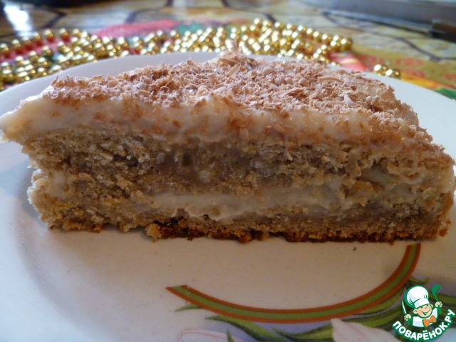 Oatmeal cake 