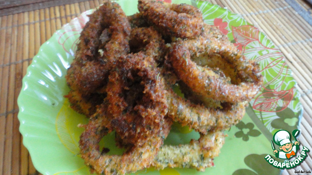 Squid rings breaded 