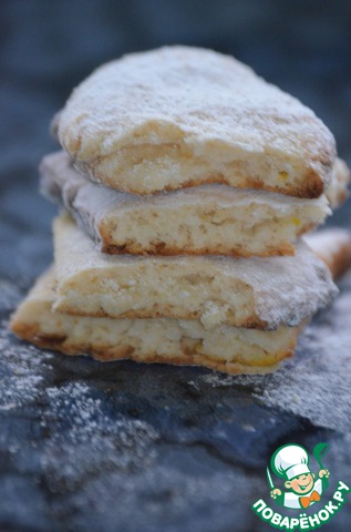 Lean lemon cookies