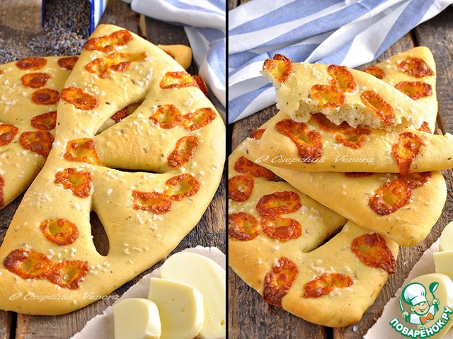 Two fragrant French bread