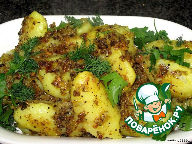 Potato in Indian style