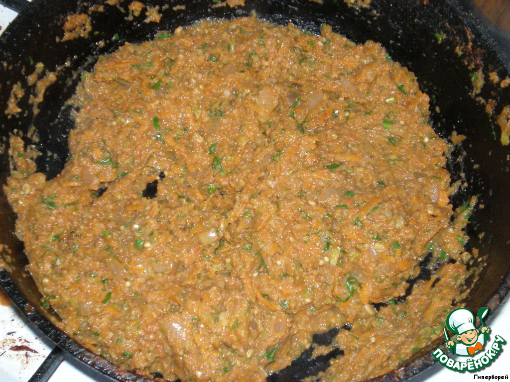 Vegetable caviar 