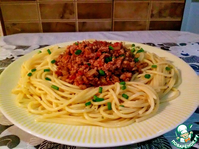 Pasta a La Bolognese from Yuri