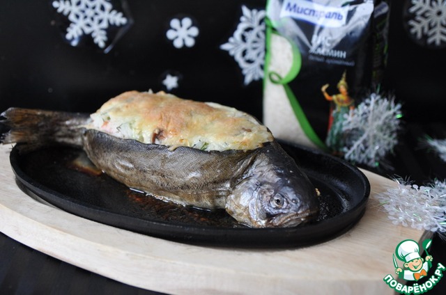 Stuffed rainbow trout 