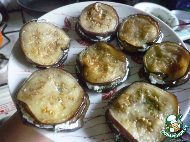 Layered eggplant