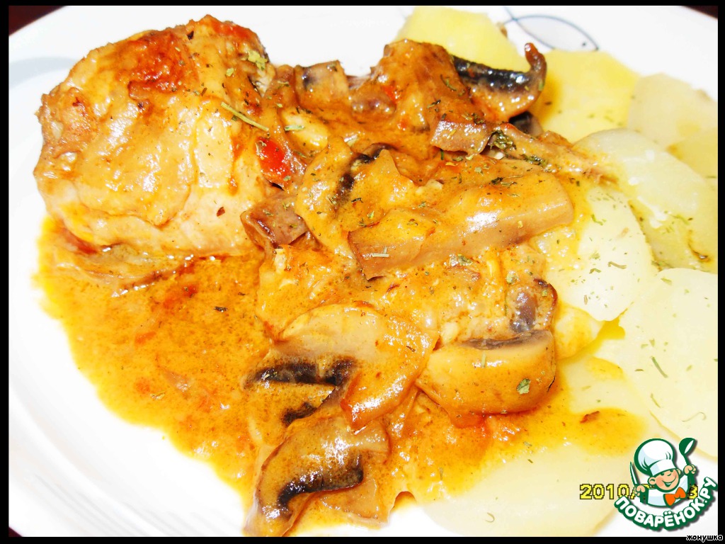 Paprikash chicken