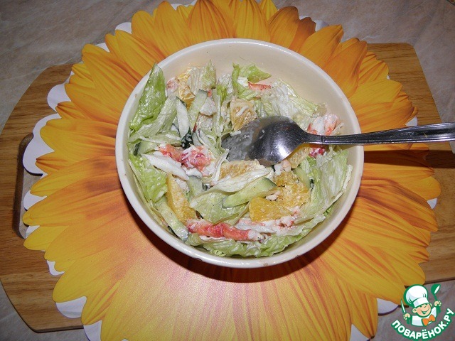 Crab salad