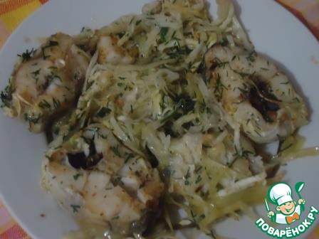 Pollock in the cabbage
