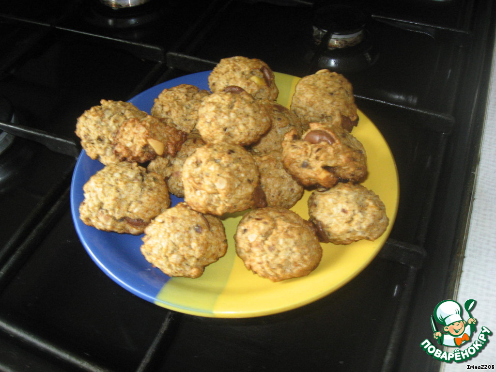 Oatmeal cookies without sugar