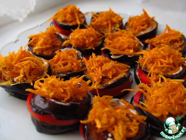 Баклажановые башенки
