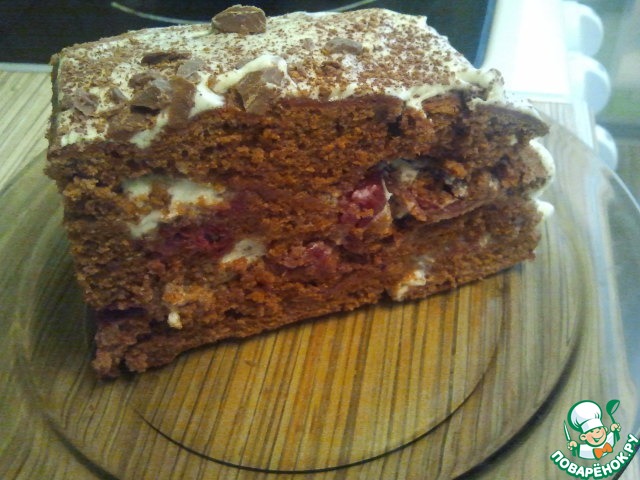 Danish cherry cake