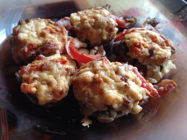 Mushrooms stuffed
