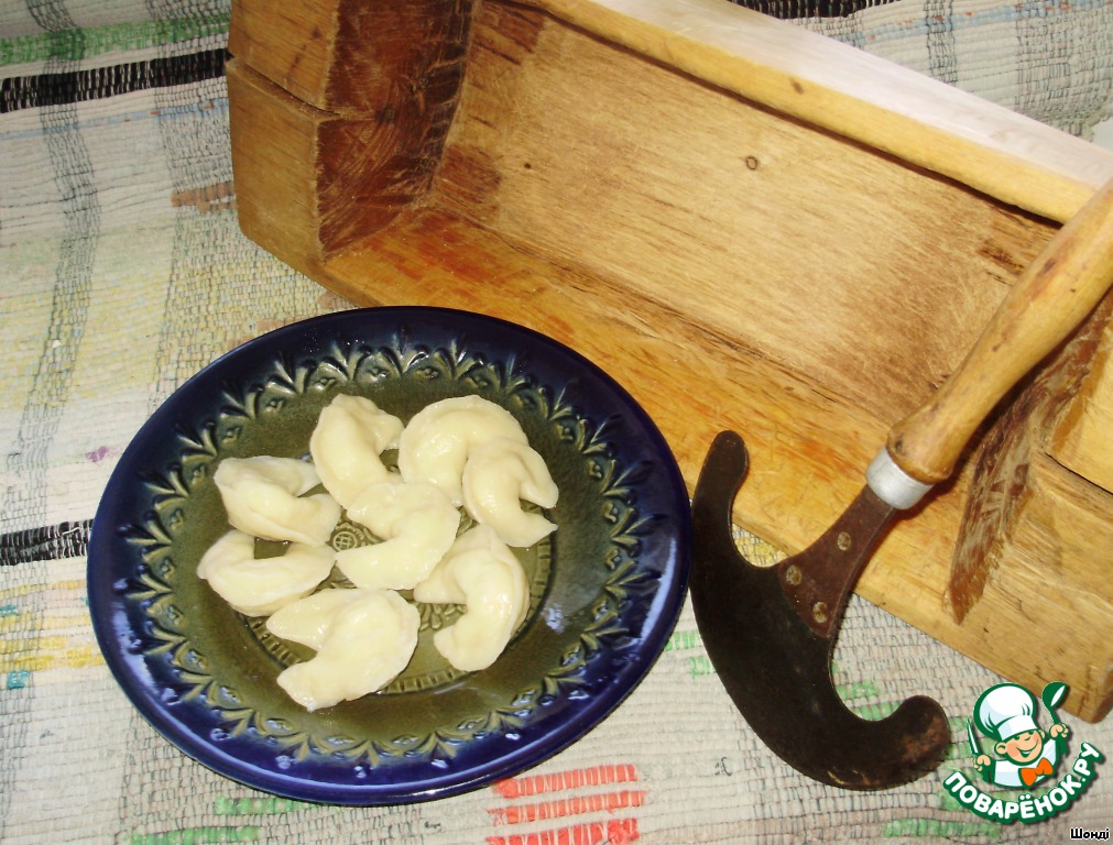 Dumplings with radish