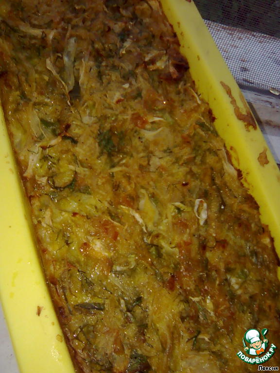 Tender cabbage casserole