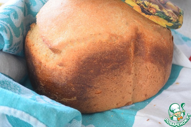 Wheat-rye bread with ginger