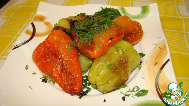 Roasted peppers