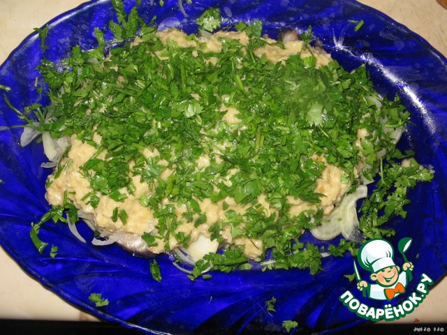Herring with Apple mustard sauce