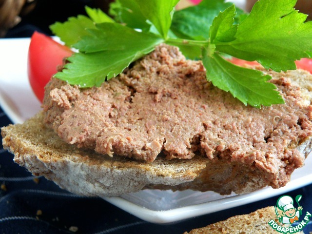 Liver sausage with cereal