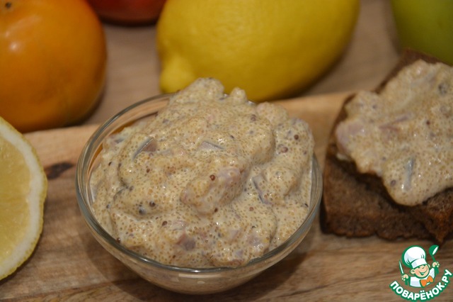 Herring in caviar sauce