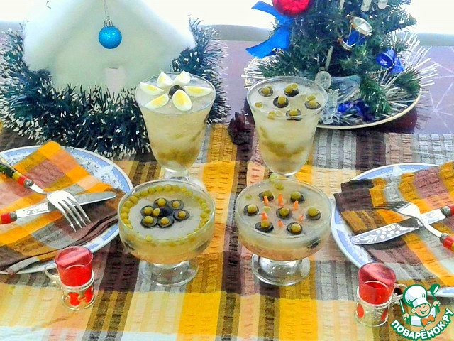 Fish in aspic a La carte