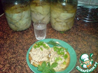 Печень трески по-домашнему