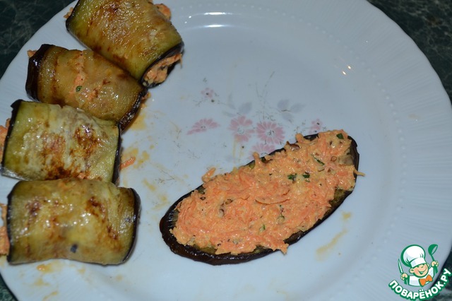 Aubergine rolls