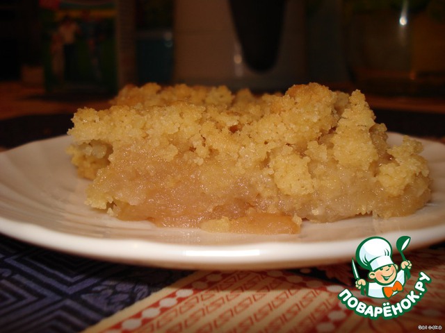 Apple crumble