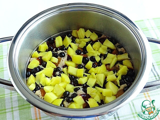 Fruit buckwheat biscuit