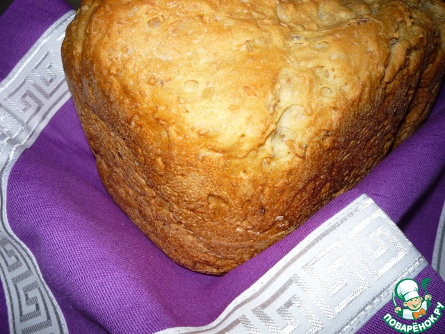 Oatmeal bread with corn