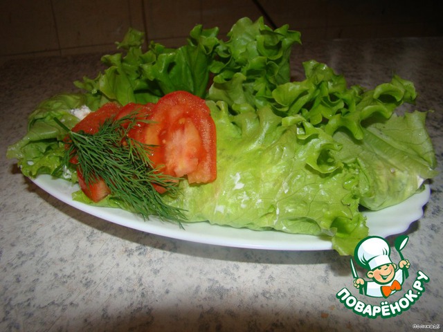 Dietary snack with cottage cheese