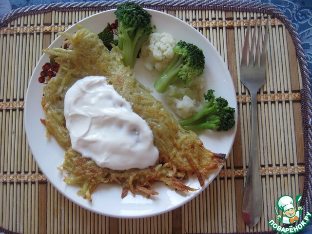 Pancakes with filling