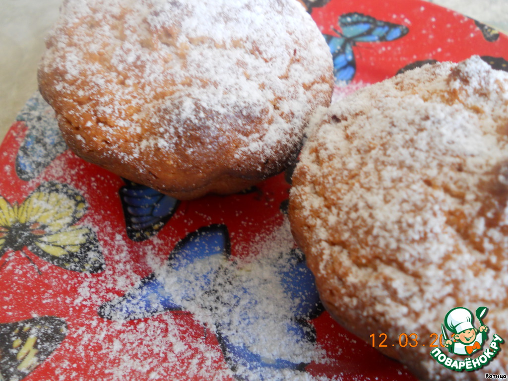 Cottage cheese muffins