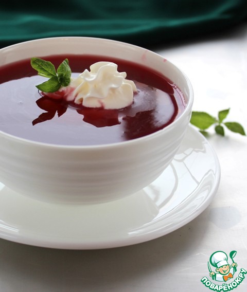 Cherry soup