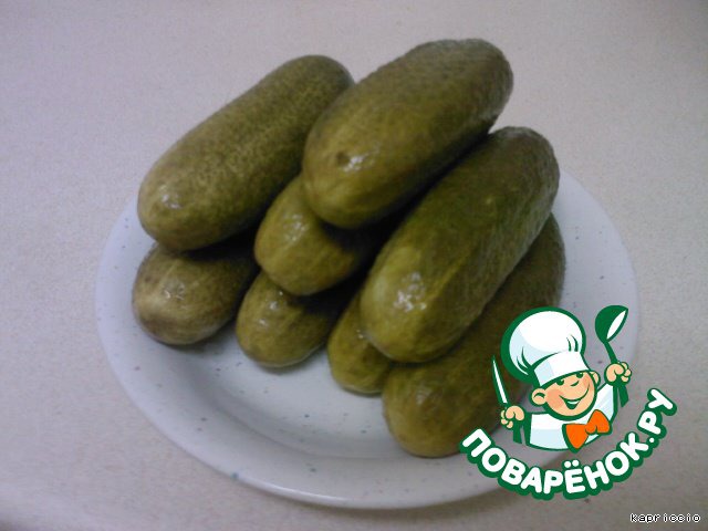 Pickled cucumbers