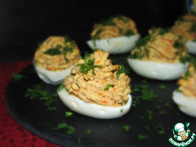 Фаршированные яйца