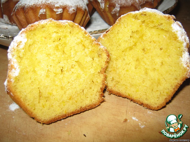 Orange muffins