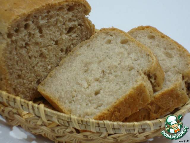 Bread with dry herbs - not from a bread machine