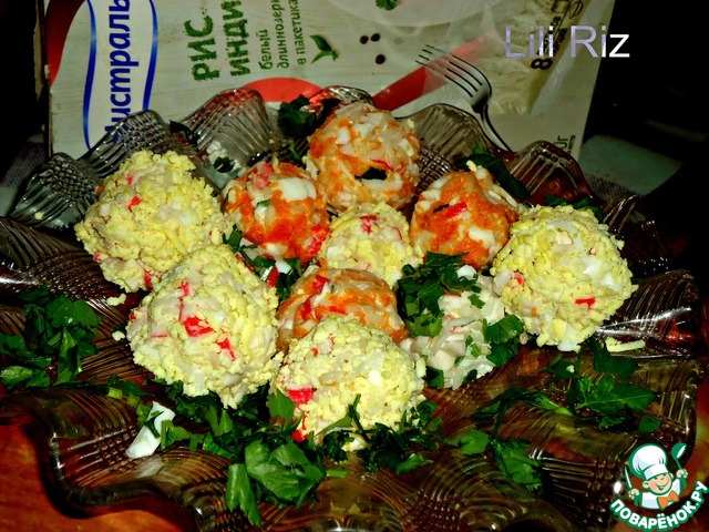 Крабовые шарики 