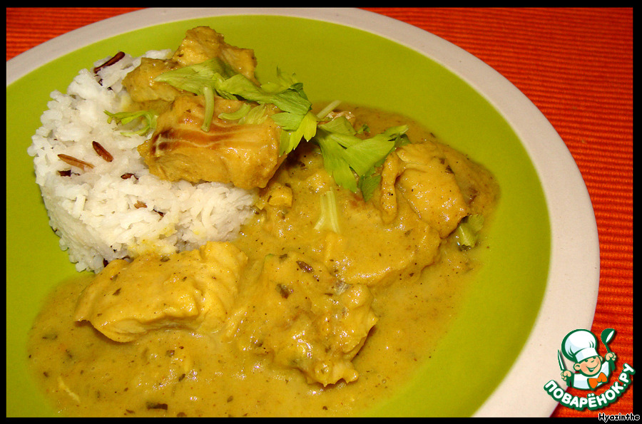 Fish curry in a sauce revenim