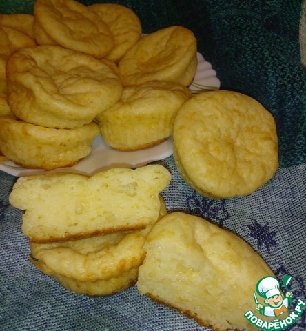 Cheese muffins yogurt