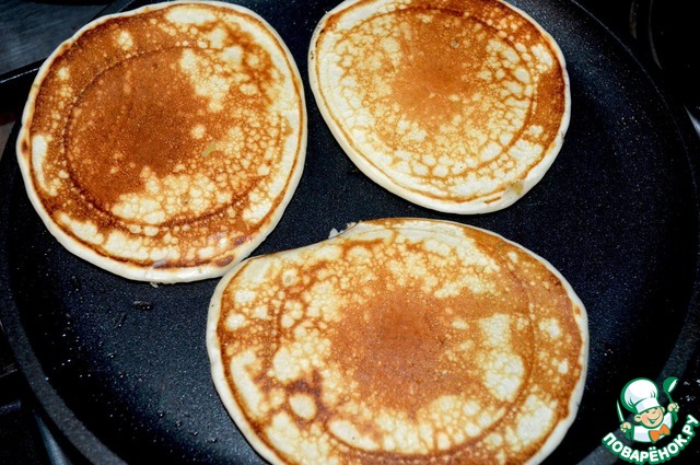 Banana pancakes from the 