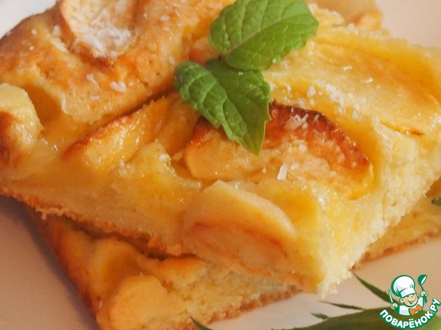 Coconut-Apple cake