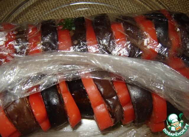 Баклажан-вкусно, нарядно и быстро