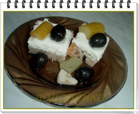 Pickled celery in butter