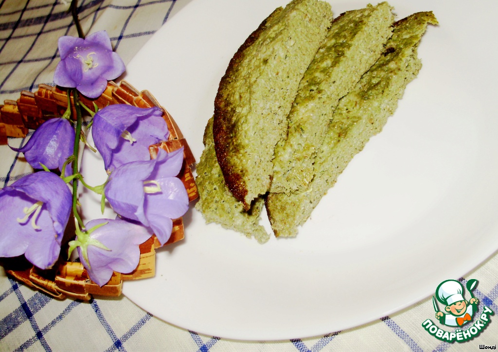 Scrambled eggs with horsetail