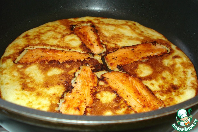 Eateries salmon pancakes